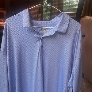 COPY - Mens Blue Callaway 3x Golf Polo - Next to New!